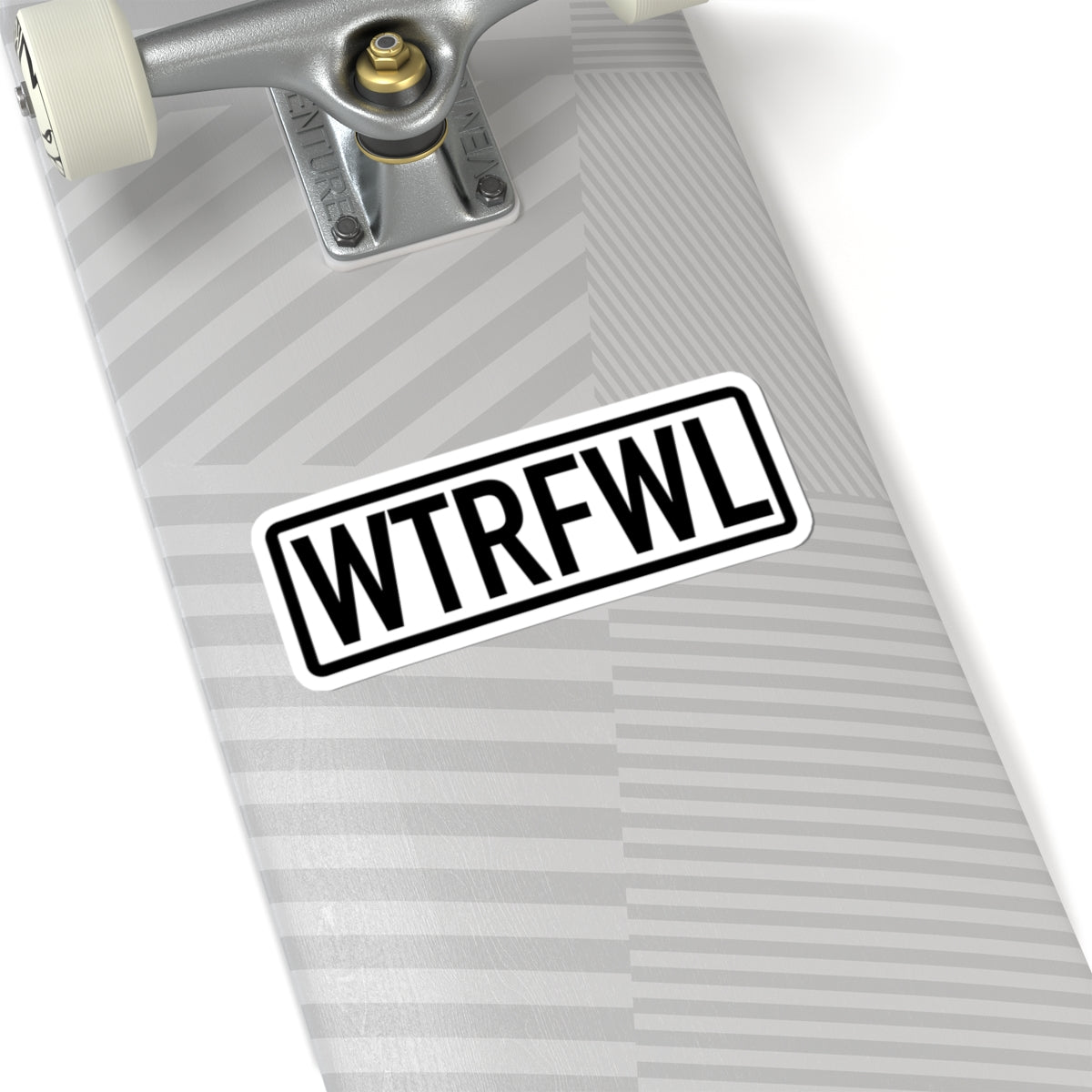 WTRFWL Logo Sticker - Kiss-Cut