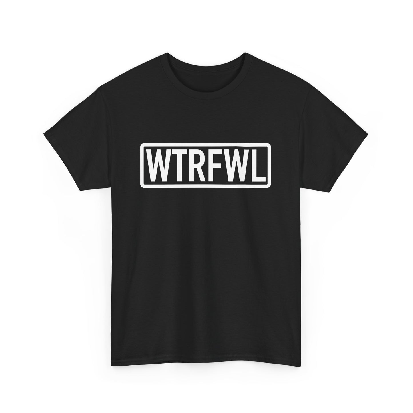 Original Front White Logo Tee