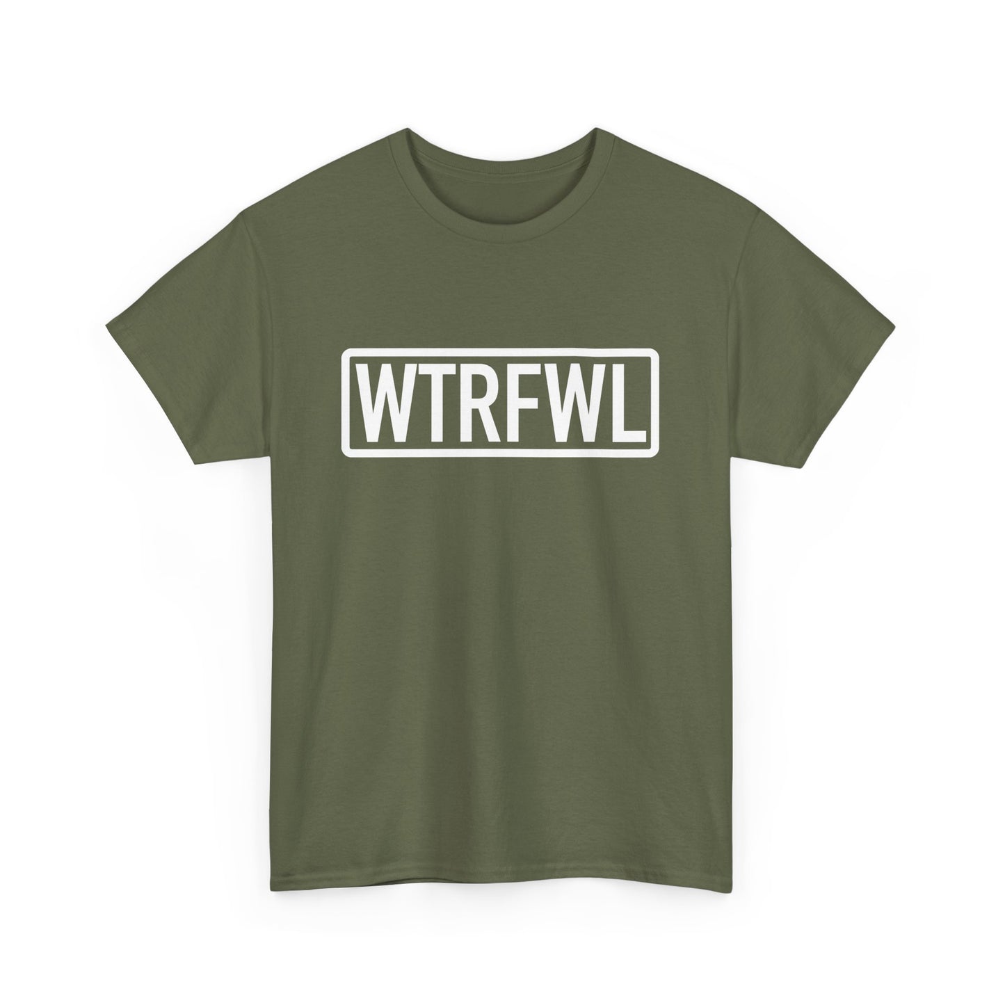 Original Front White Logo Tee