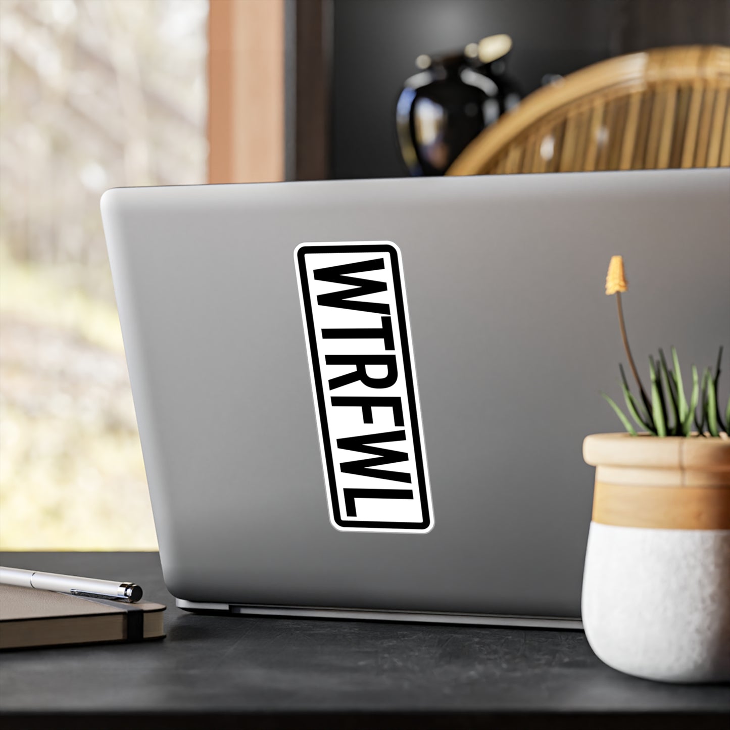 Stylish WTRFWL Kiss-Cut Vinyl Decals for Home Decor