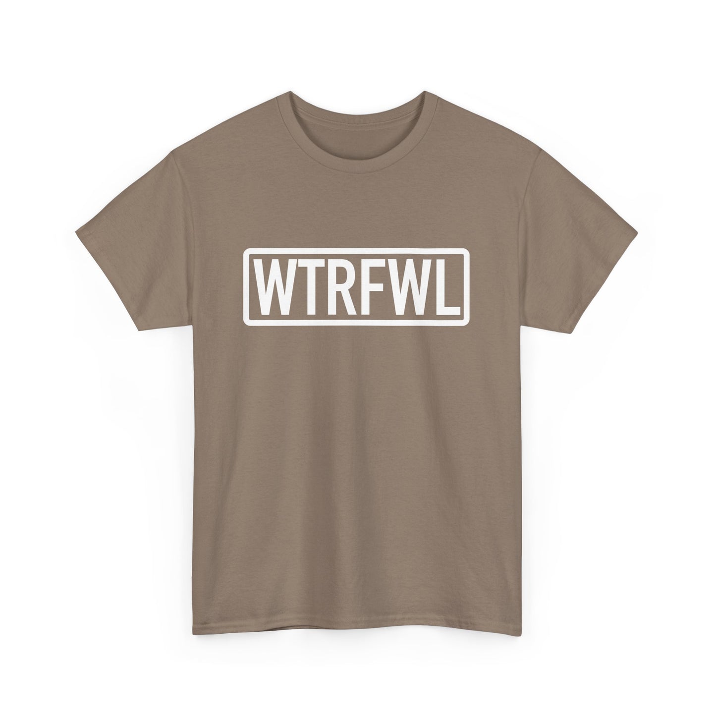 Original Front White Logo Tee