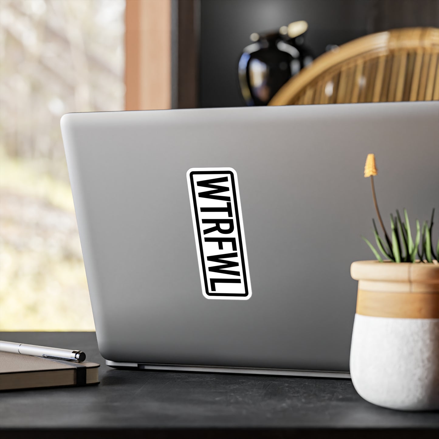 Stylish WTRFWL Kiss-Cut Vinyl Decals for Home Decor