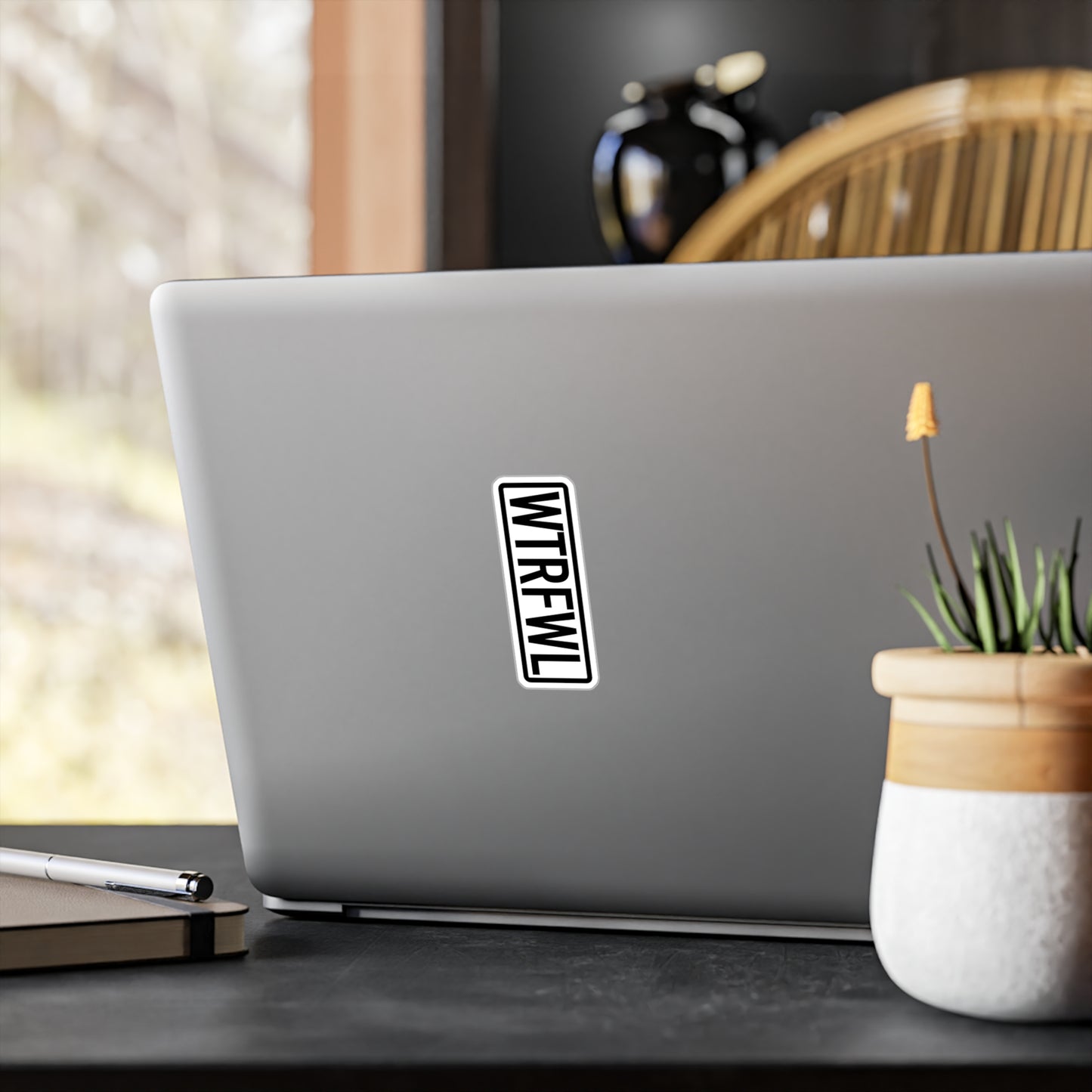 Stylish WTRFWL Kiss-Cut Vinyl Decals for Home Decor