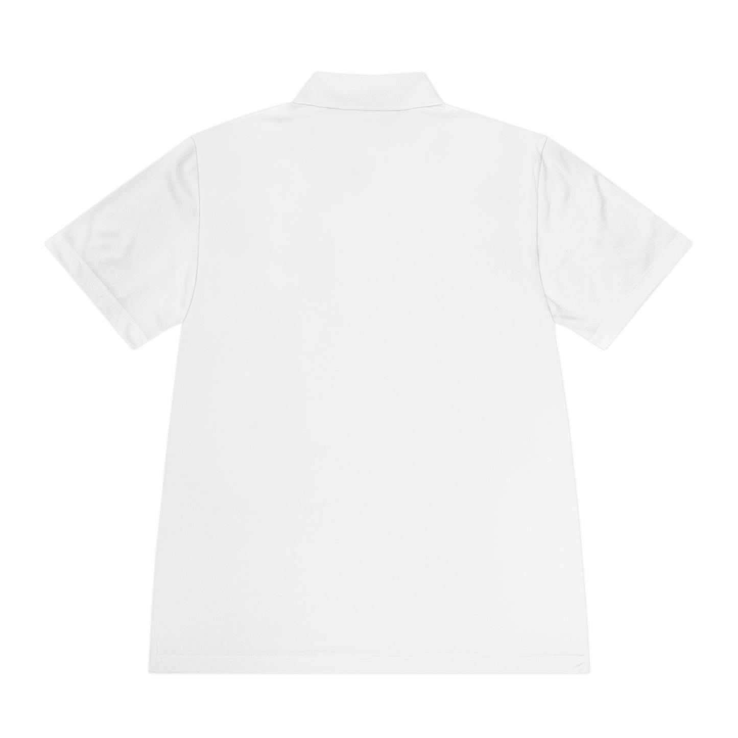Men's Sport Polo Shirt - WTRFWL Black Logo Design