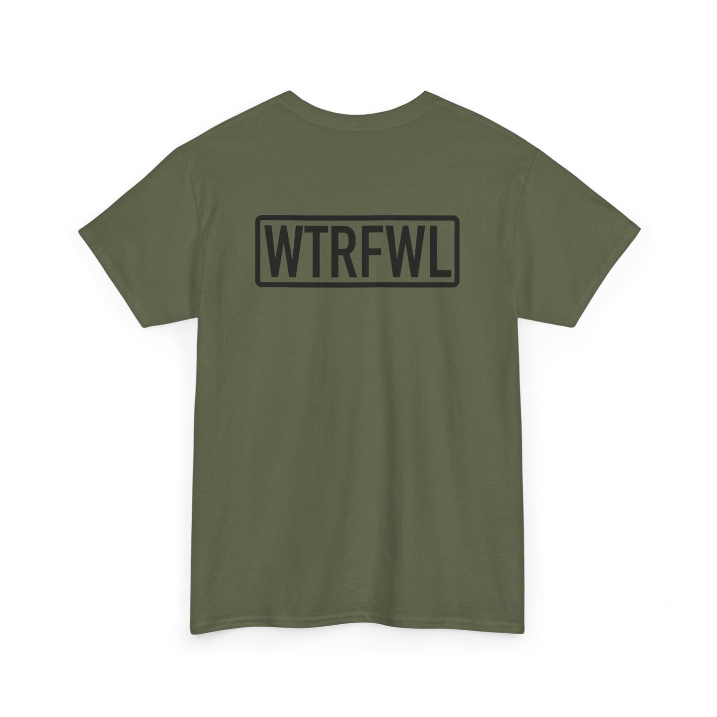 Original Front and Back Black Logo Tee
