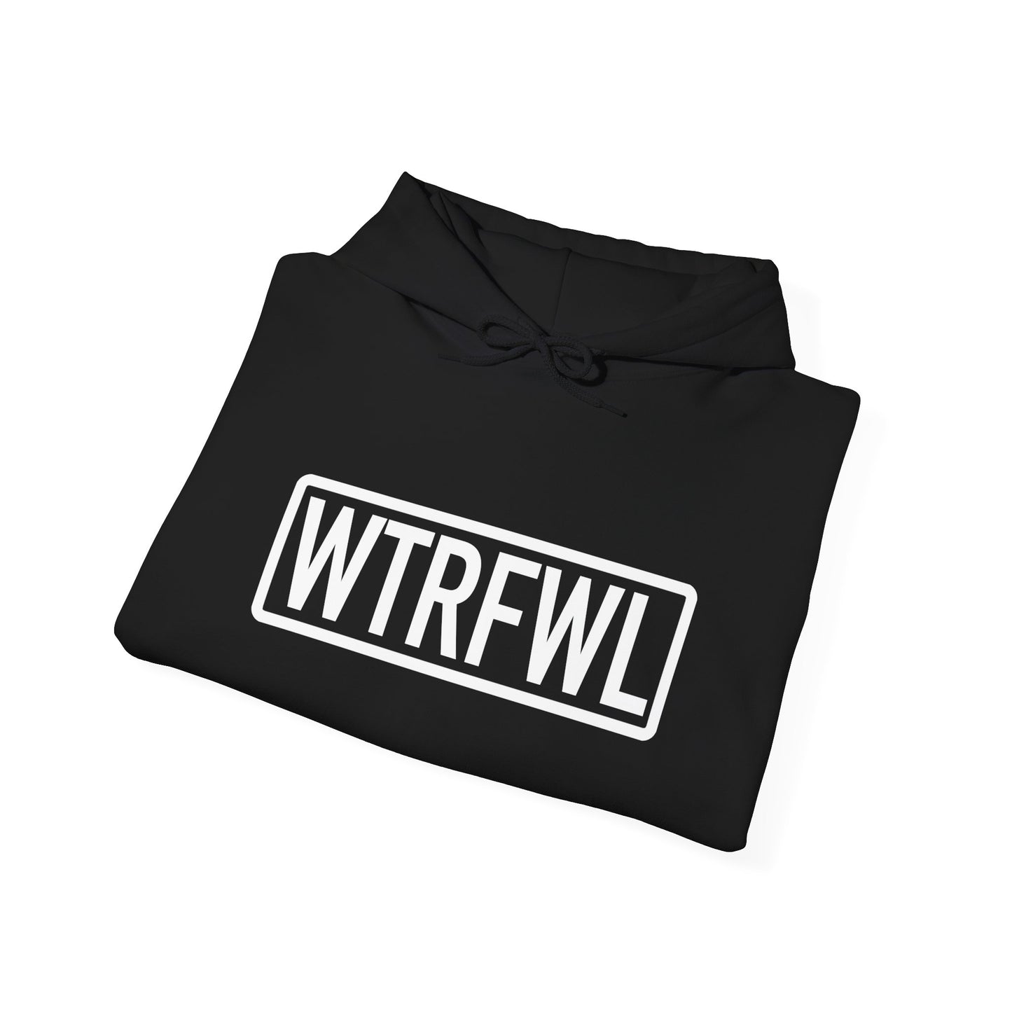 WTRFWL Front White Logo Hoodie