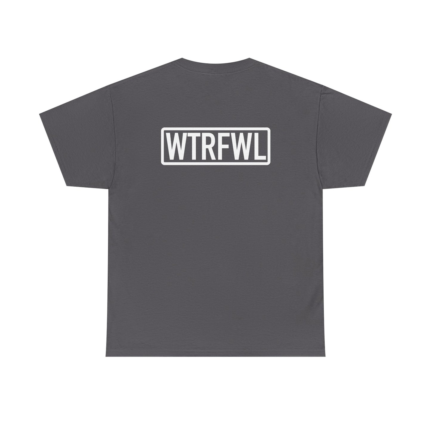 Original Front and Back White Logo Tee