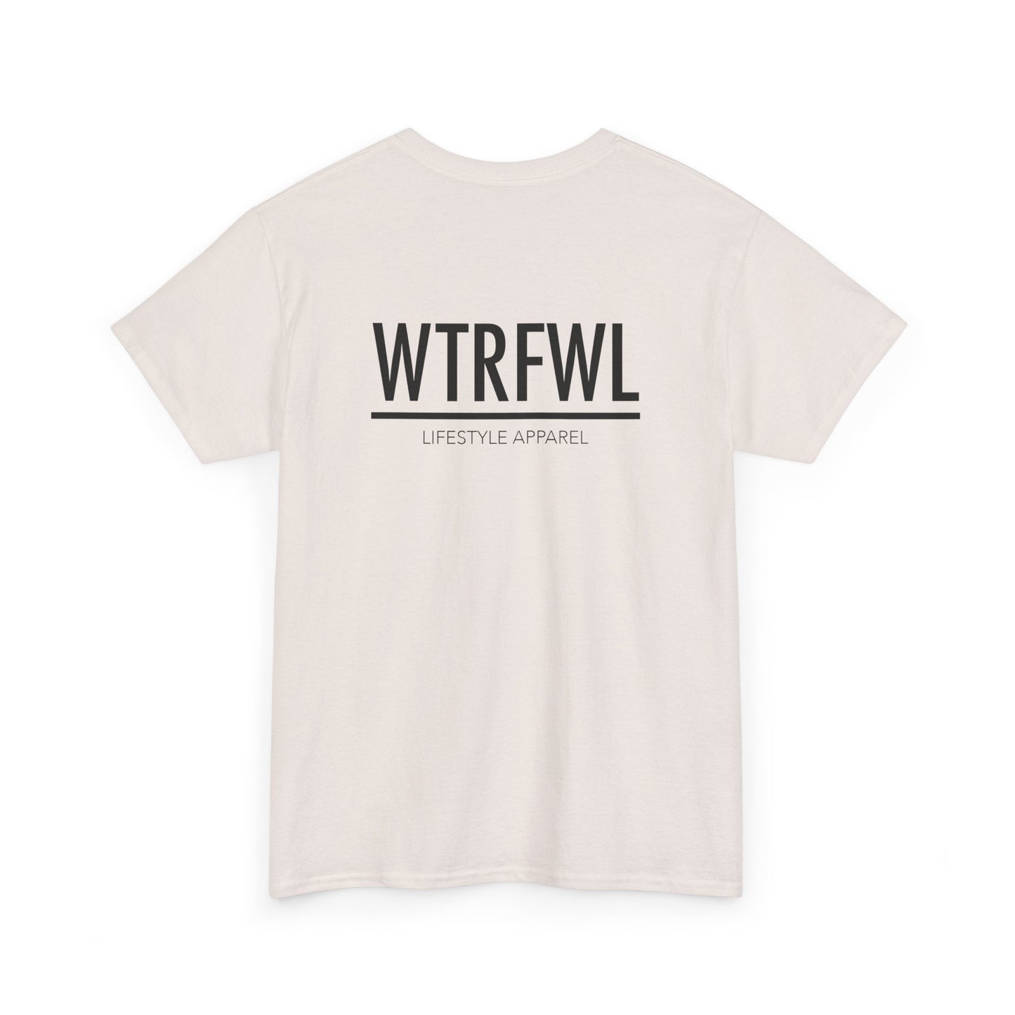 Black Logo Lifestyle Apparel Tee