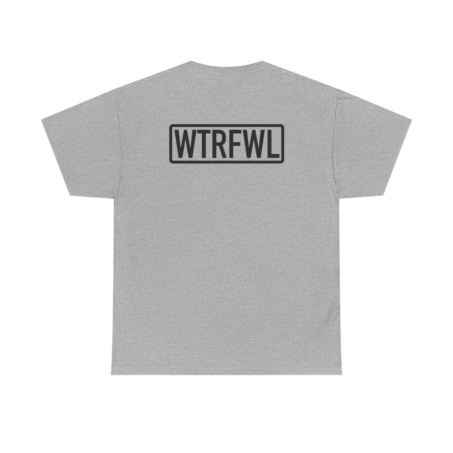 Original Front and Back Black Logo Tee