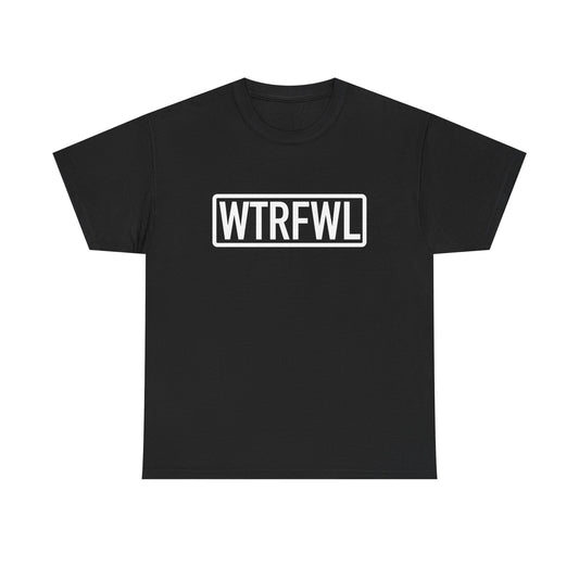 Original Front White Logo Tee
