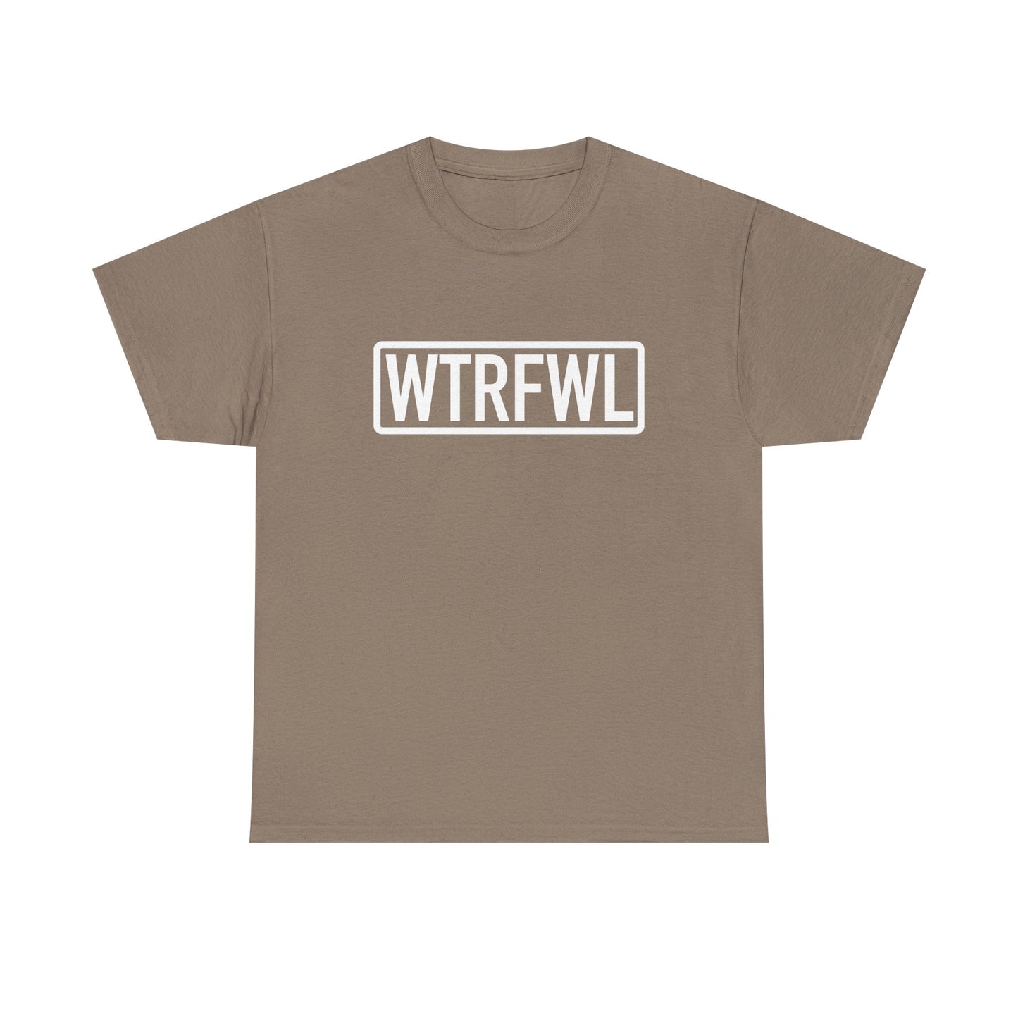 Original Front White Logo Tee