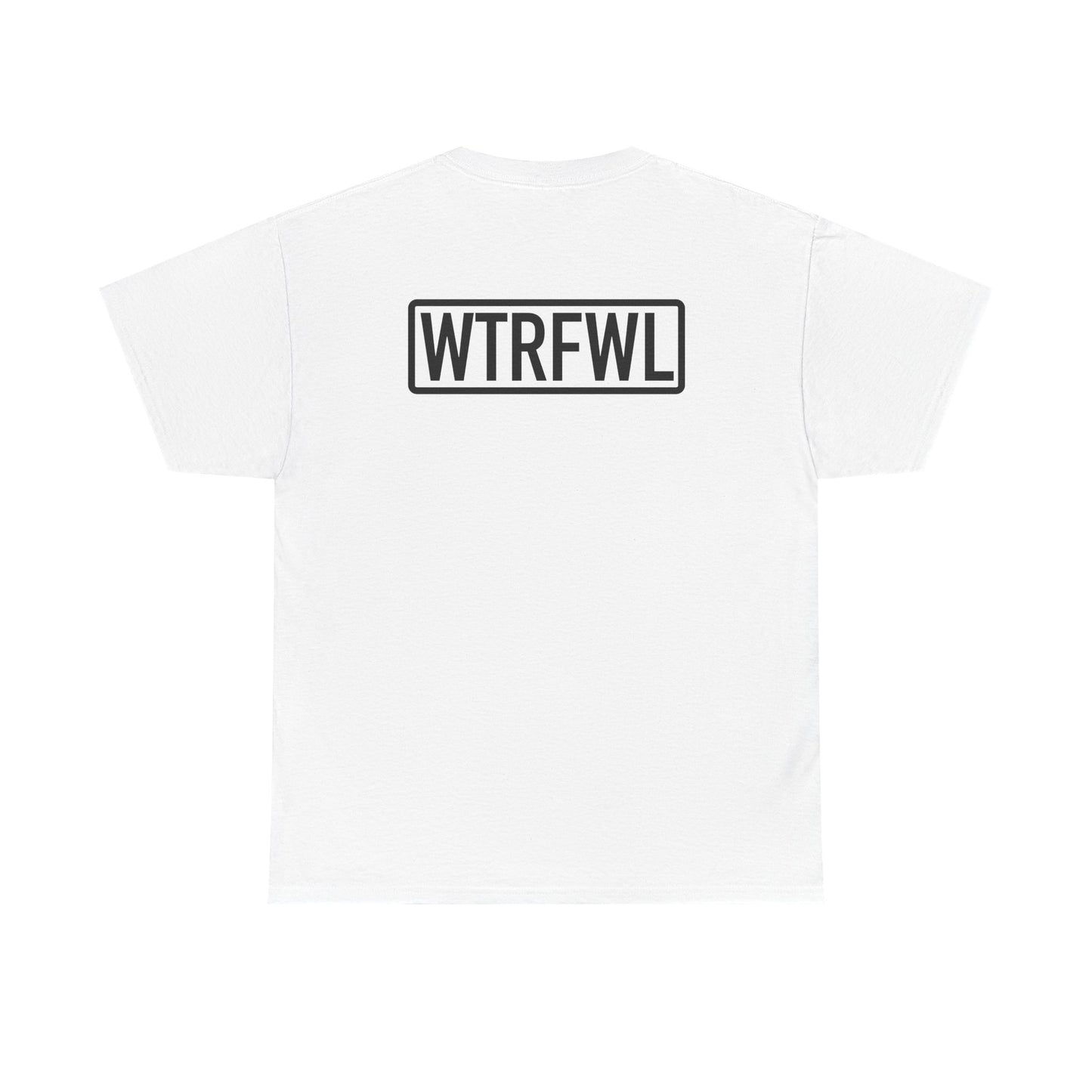 Original Front and Back Black Logo Tee