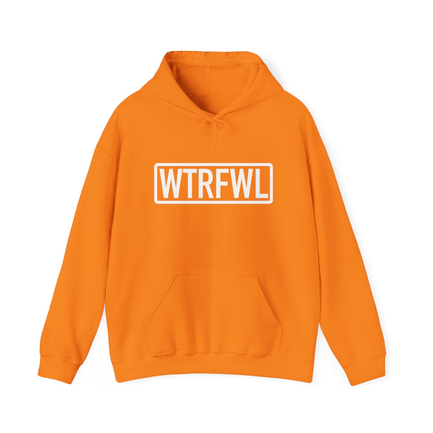 WTRFWL Front White Logo Hoodie