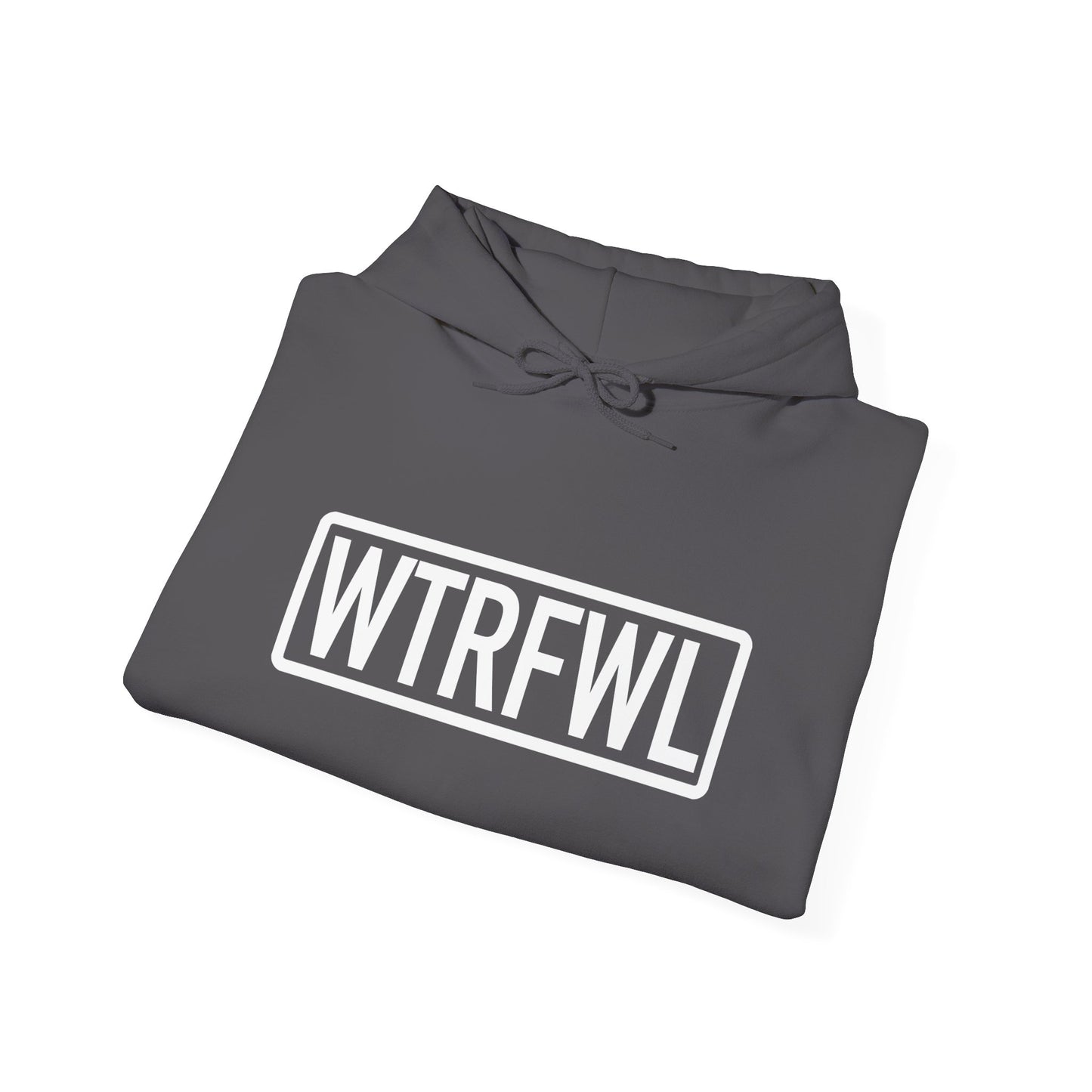 WTRFWL Front White Logo Hoodie