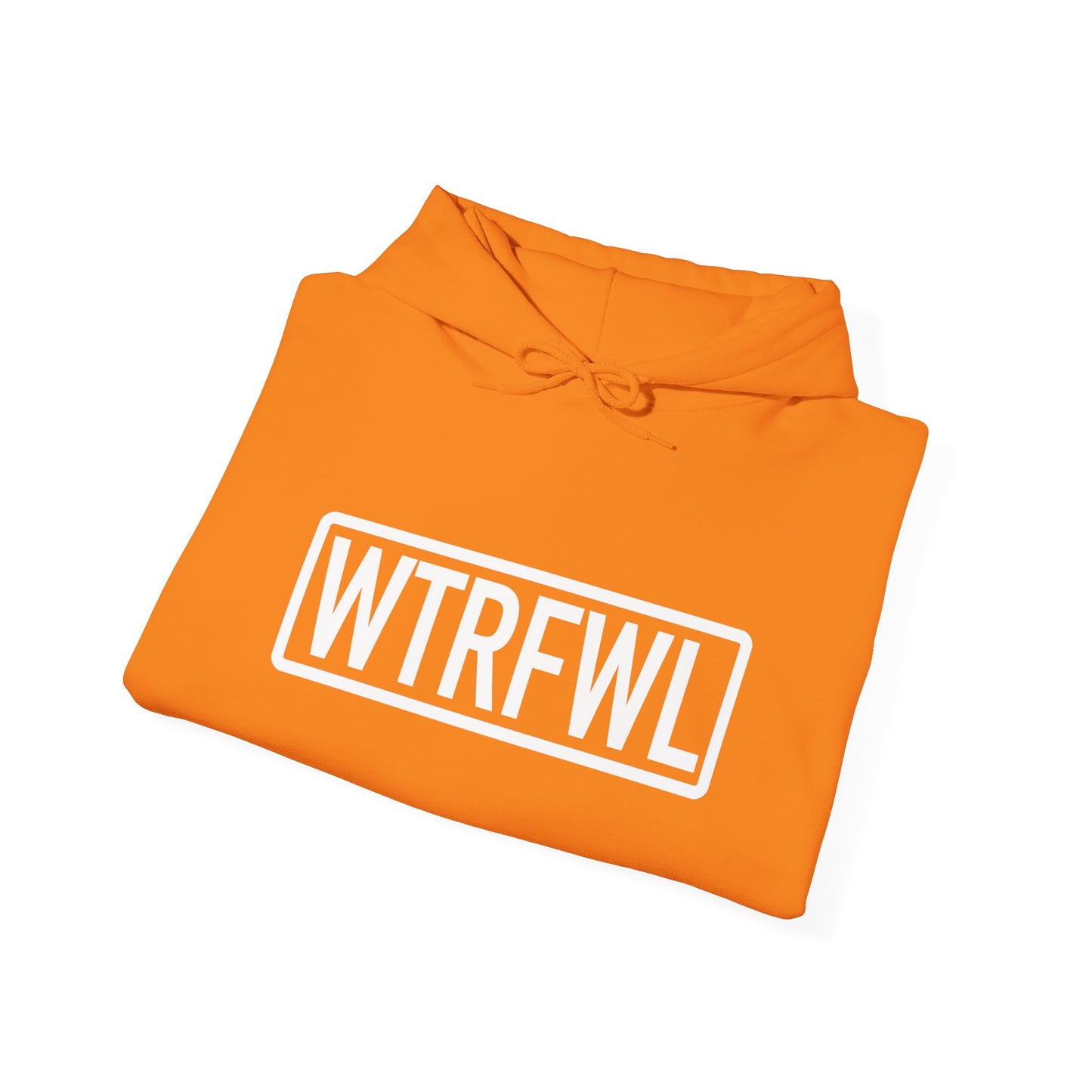 WTRFWL Front White Logo Hoodie