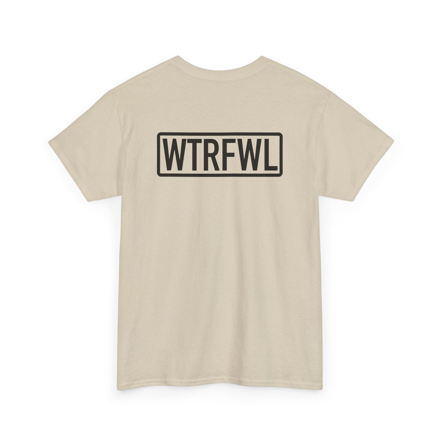 Original Front and Back Black Logo Tee
