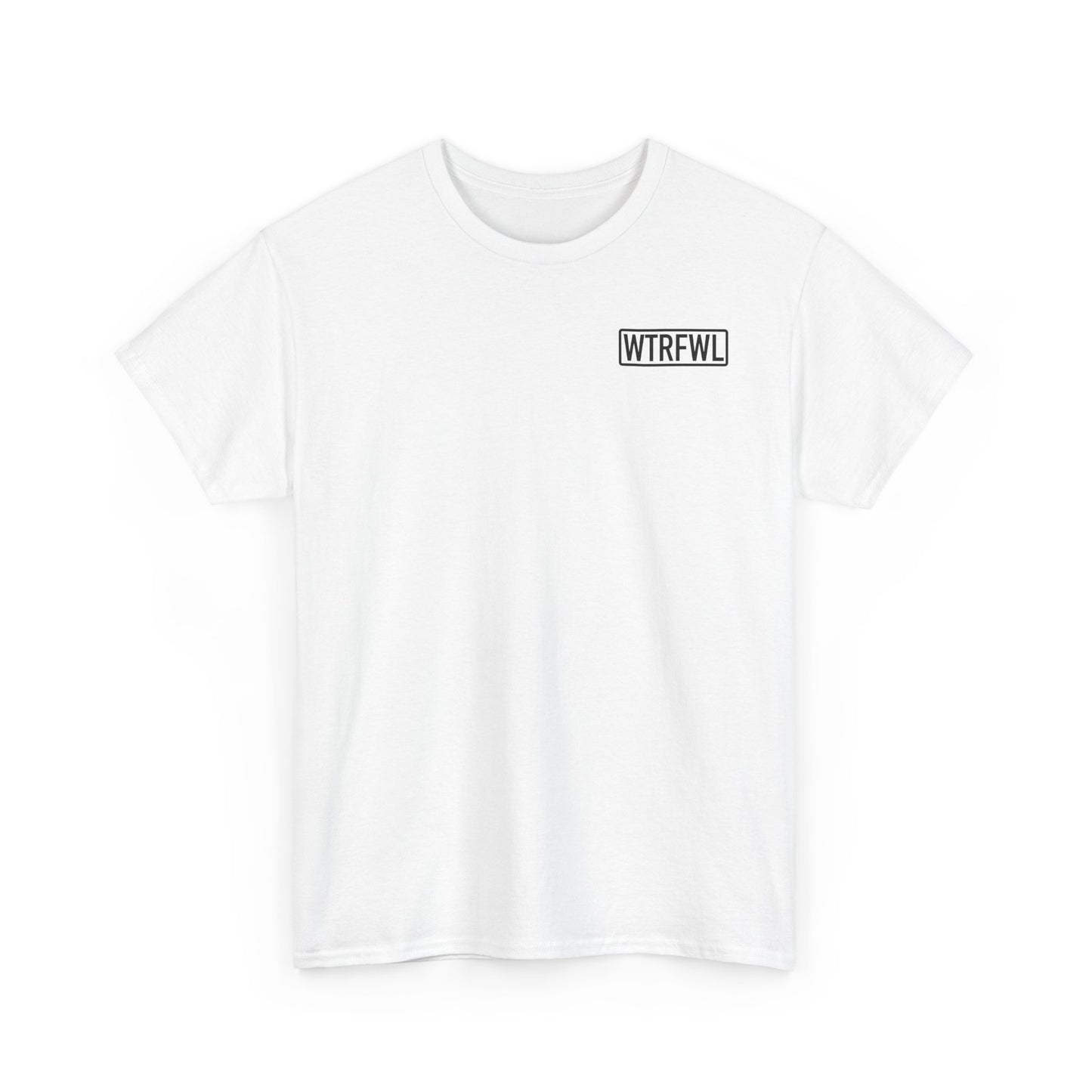 Original Front and Back Black Logo Tee