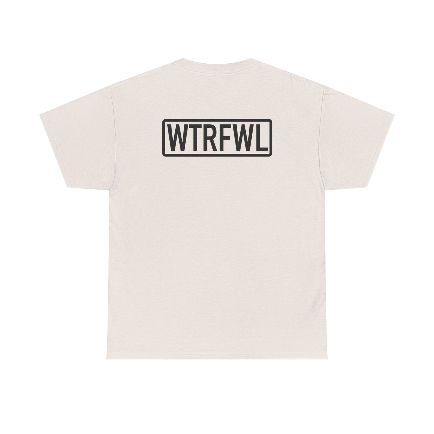 Original Front and Back Black Logo Tee