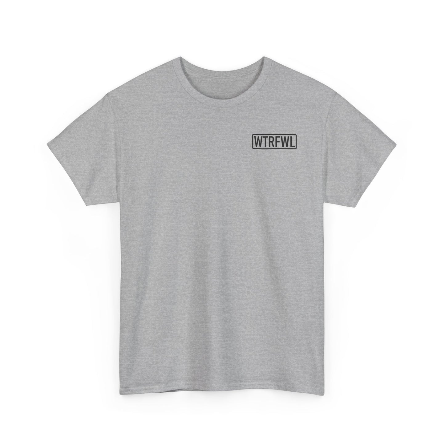 Original Front and Back Black Logo Tee