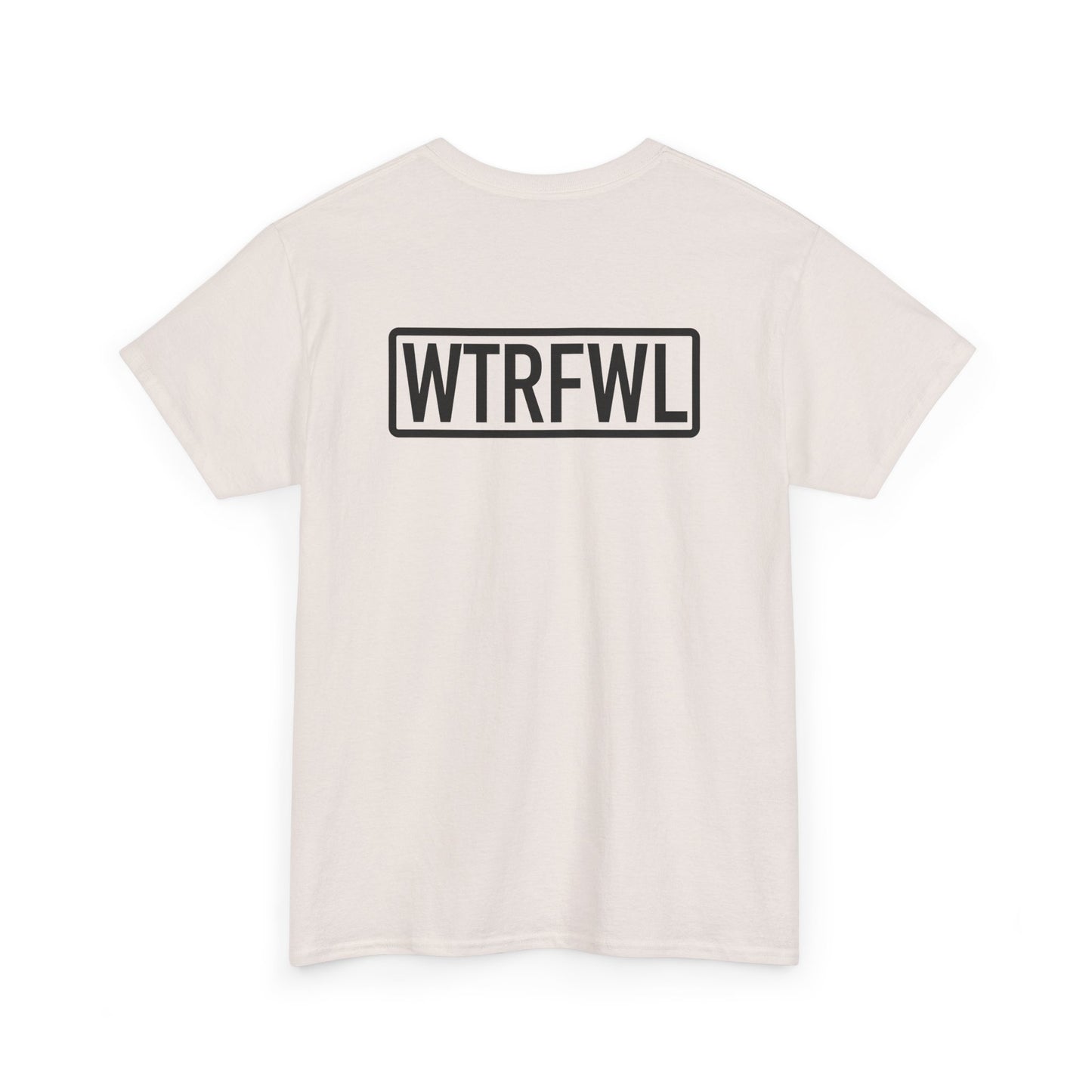 Original Front and Back Black Logo Tee