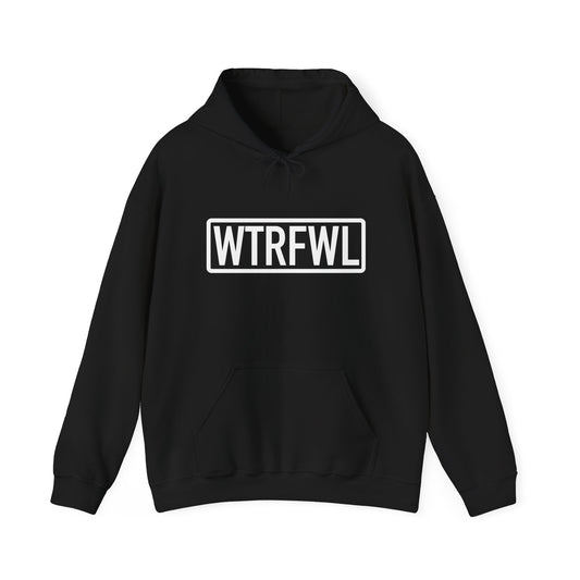 WTRFWL Front White Logo Hoodie