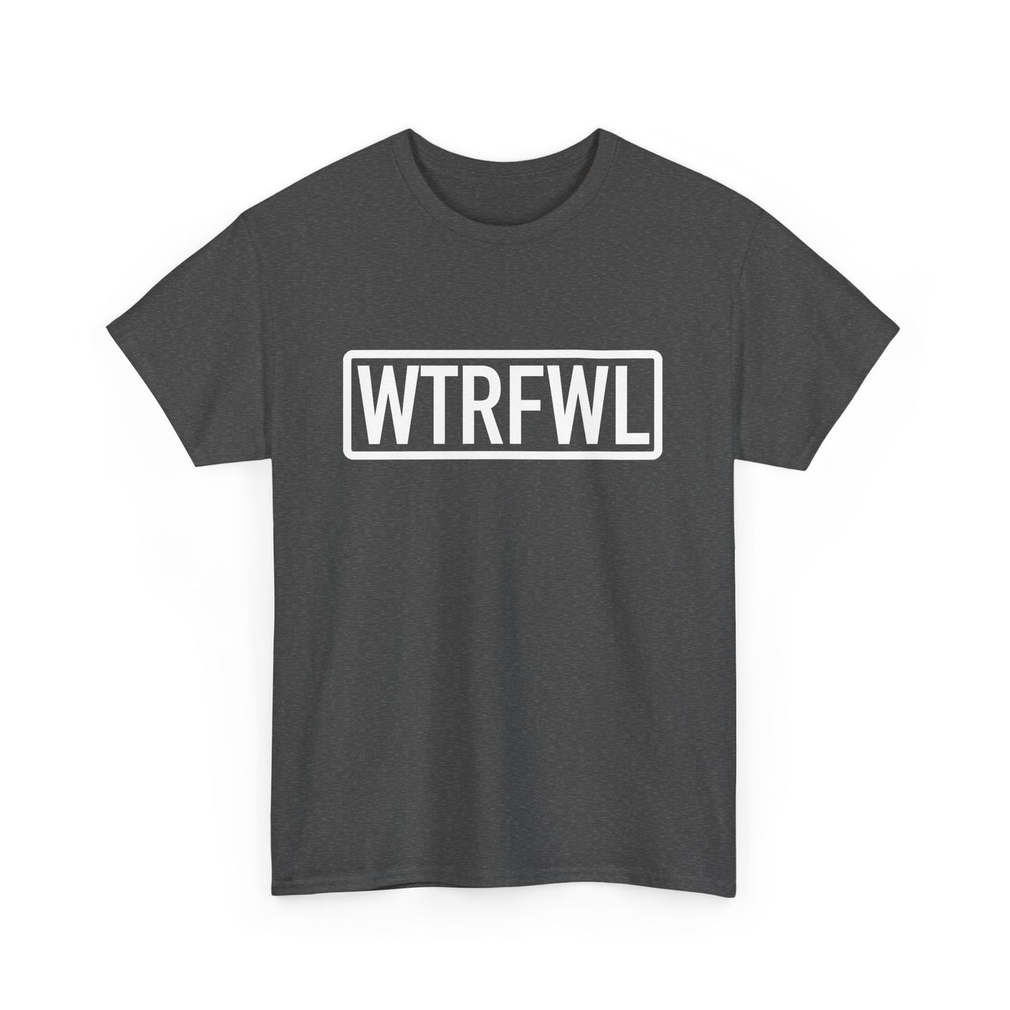 Original Front White Logo Tee