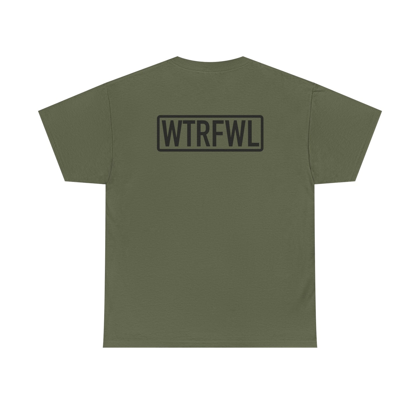 Original Front and Back Black Logo Tee