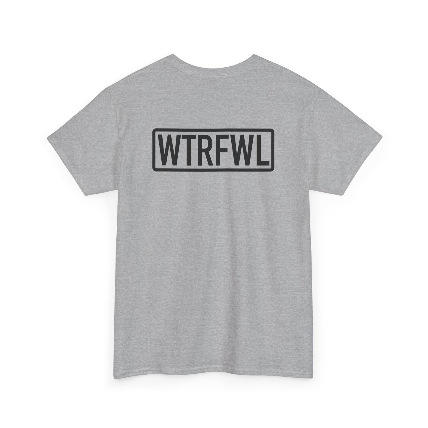 Original Front and Back Black Logo Tee
