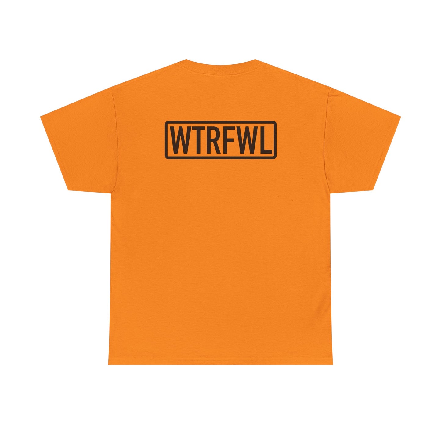 Original Front and Back Black Logo Tee