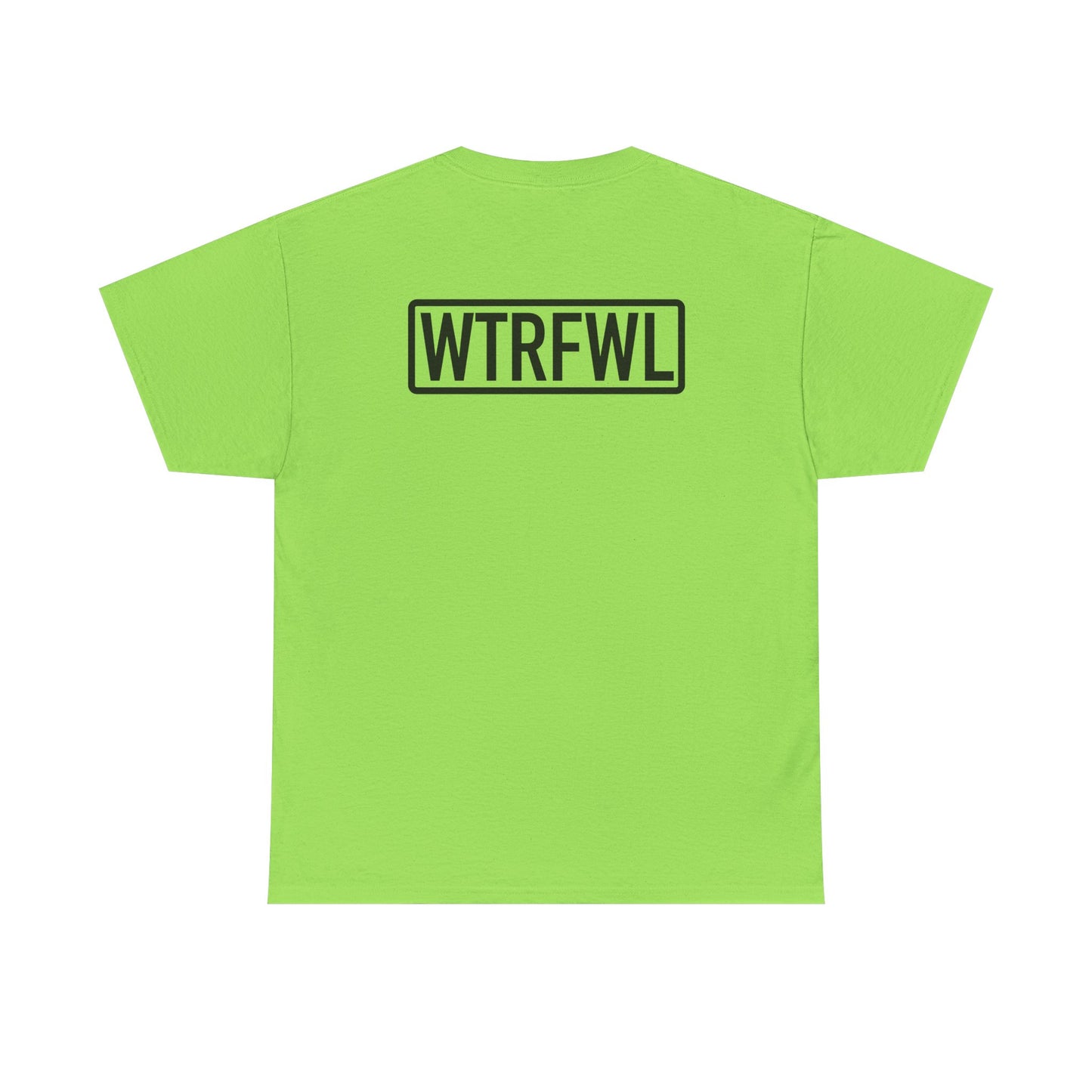 Original Front and Back Black Logo Tee