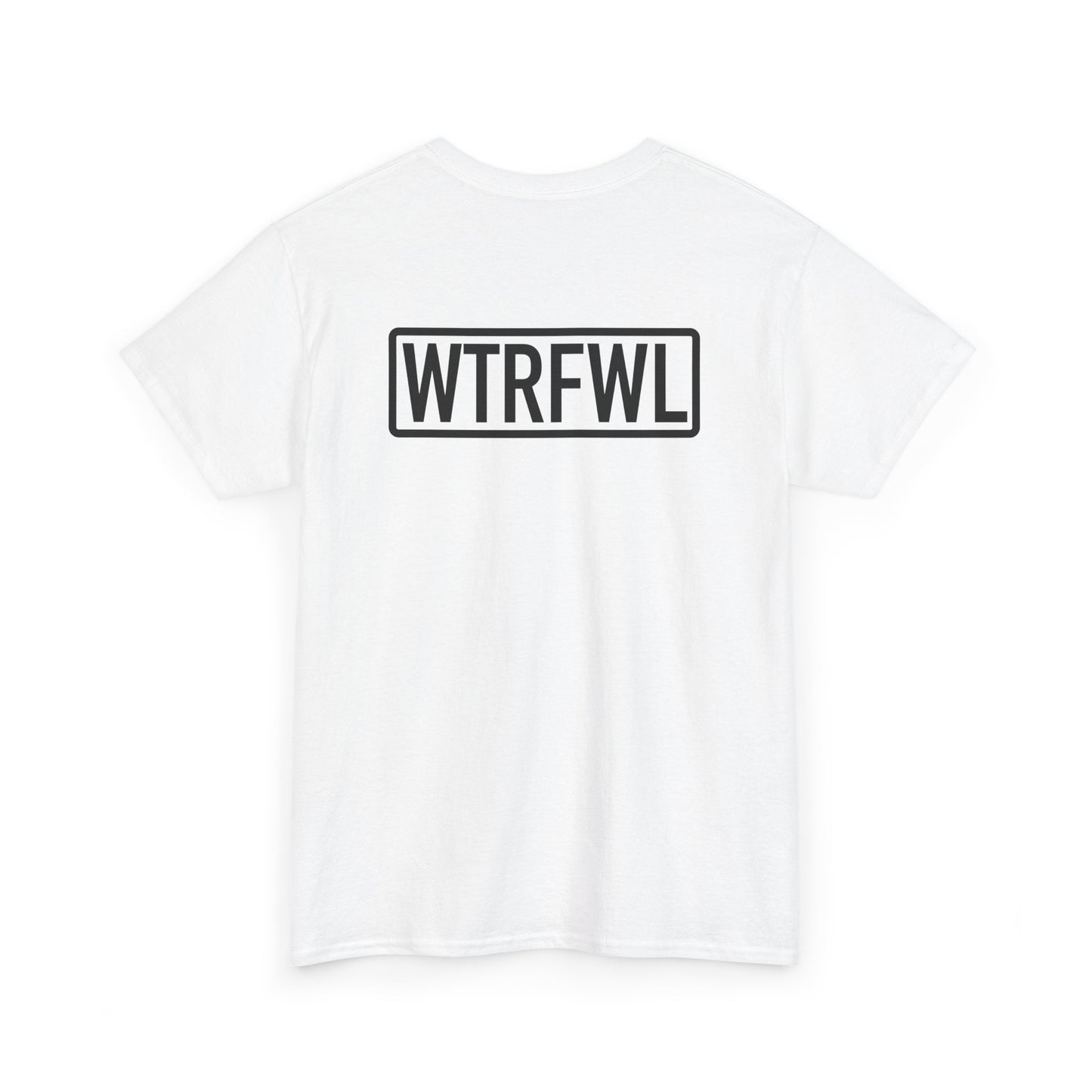 Original Front and Back Black Logo Tee